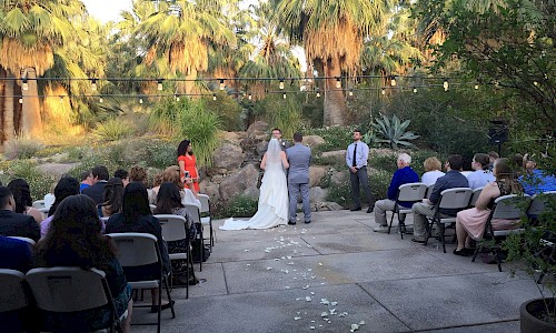 Take your vows at an altar provided by Mother Nature.