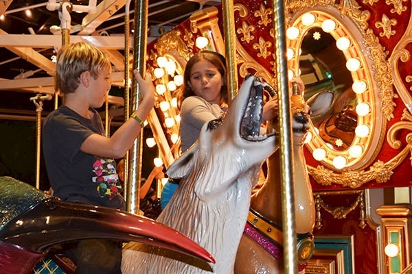 Ride the endangered species carousel at the Living Desert Zoo and Gardens. Click for more details.